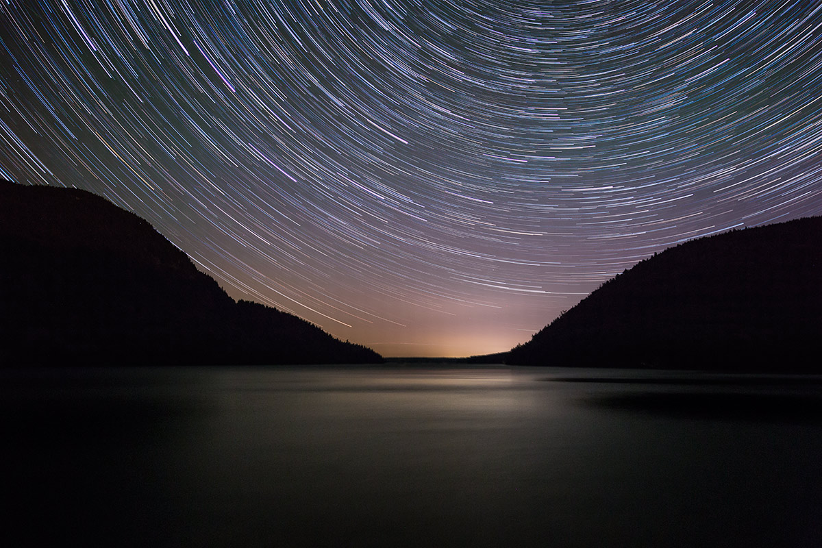 Photographing Star trails